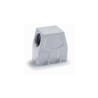 Capot 10B, Aluminium moulé sous pression, Alliage de zinc moulé, IP65, Sortie verticale, M20